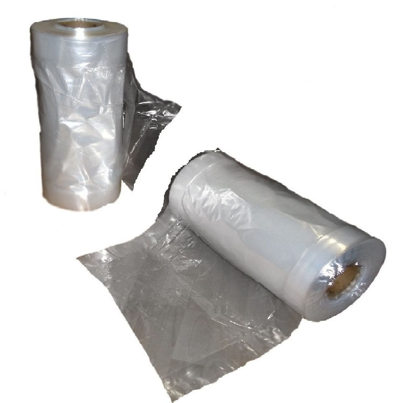 100 Clear Polythene Plastic Garment Covers 40