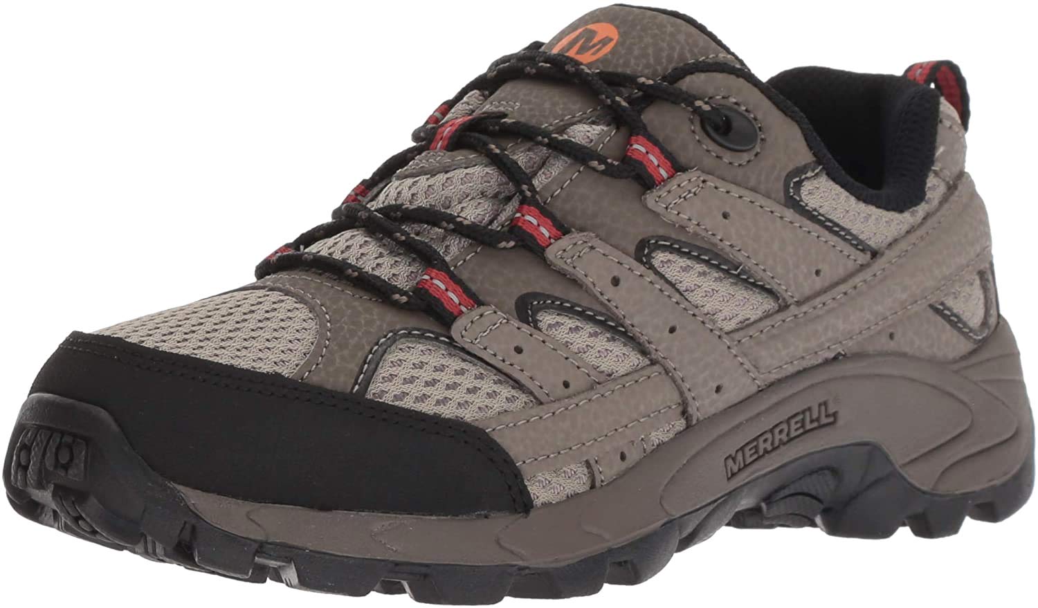 Merrell Kids Moab 2 Low Lace Hiking Shoes - Waterproof & Lightweight Trail Sneakers for Boys & Girls - Perfect for Outdoor Adventures, Hiking, and School Activities