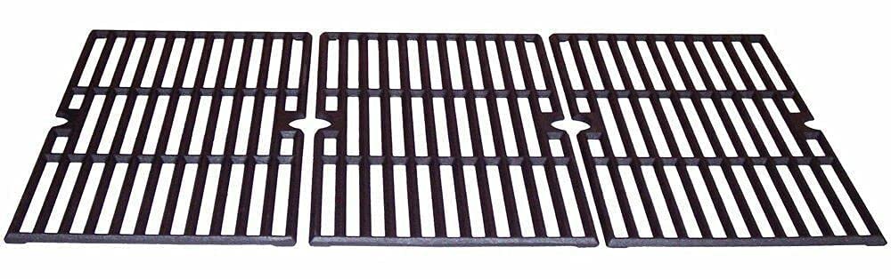 Woxuyzes 68763 Porcelain Cast Iron Cooking Grid for Gas Grill - 3-Piece Set, Compatible with Kenmore & Other Brands - Perfect for BBQ, Grilling, and Outdoor Cooking