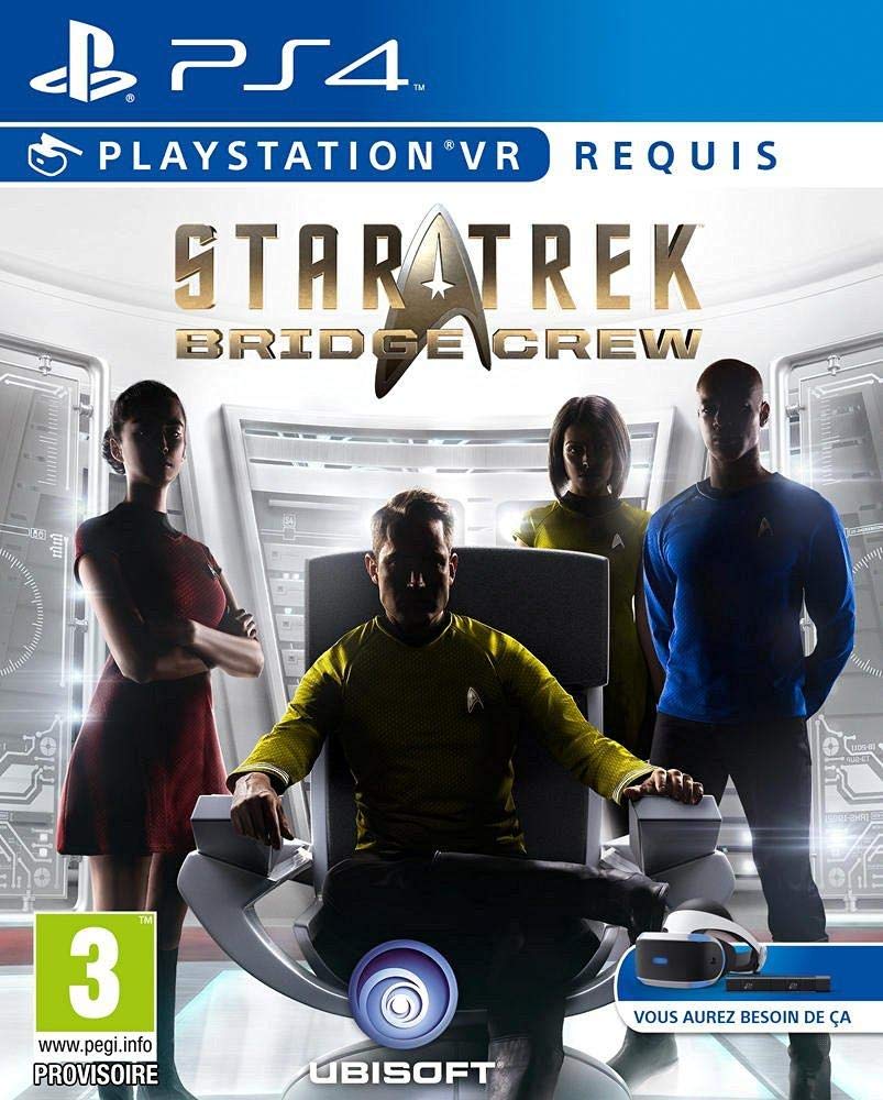 Star Trek Bridge Crew VR Game for PlayStation 4 - Multiplayer Space Adventure | Immersive Sci-Fi Experience for Trekkies & VR Enthusiasts | Perfect for Game Nights & Virtual Reality Parties