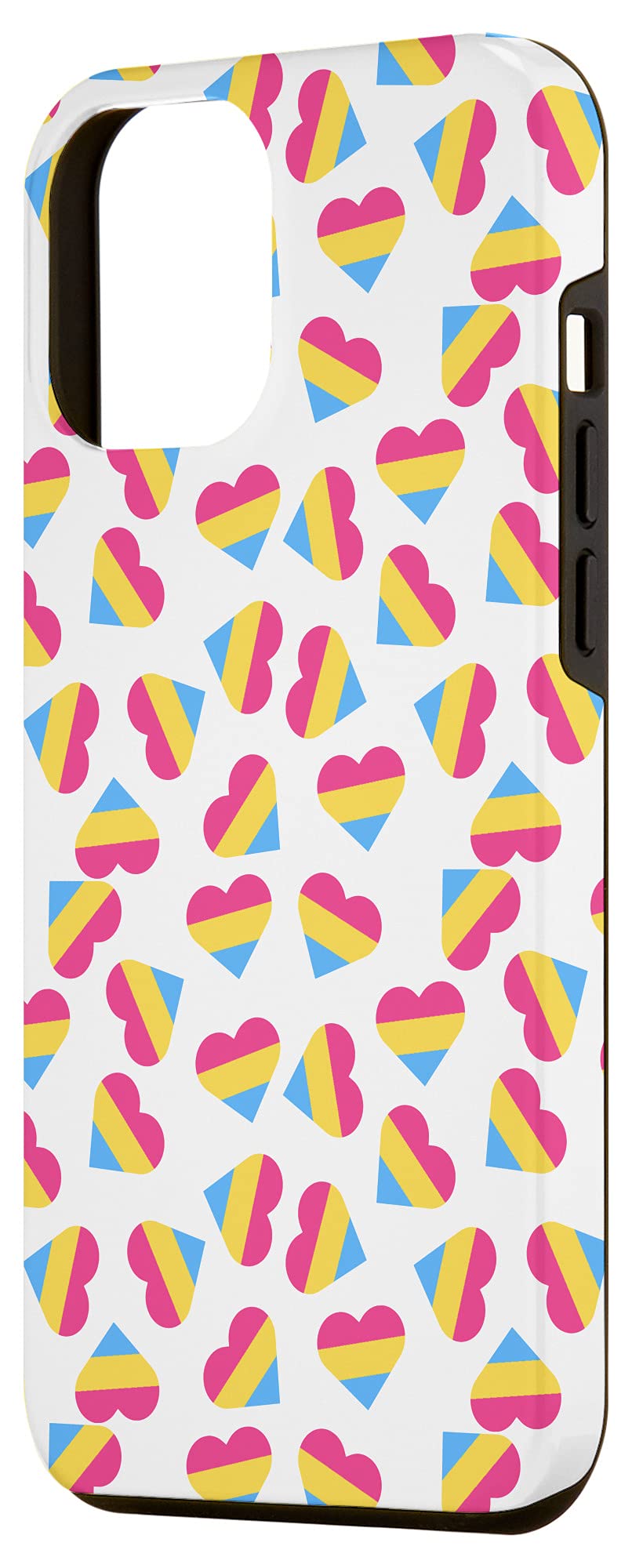 iPhone 12 Pro Max Case - Rainbow Pan Pride LGBTQ+ Pansexual Protective Cover - Perfect for Pride Month Celebrations & Everyday Use