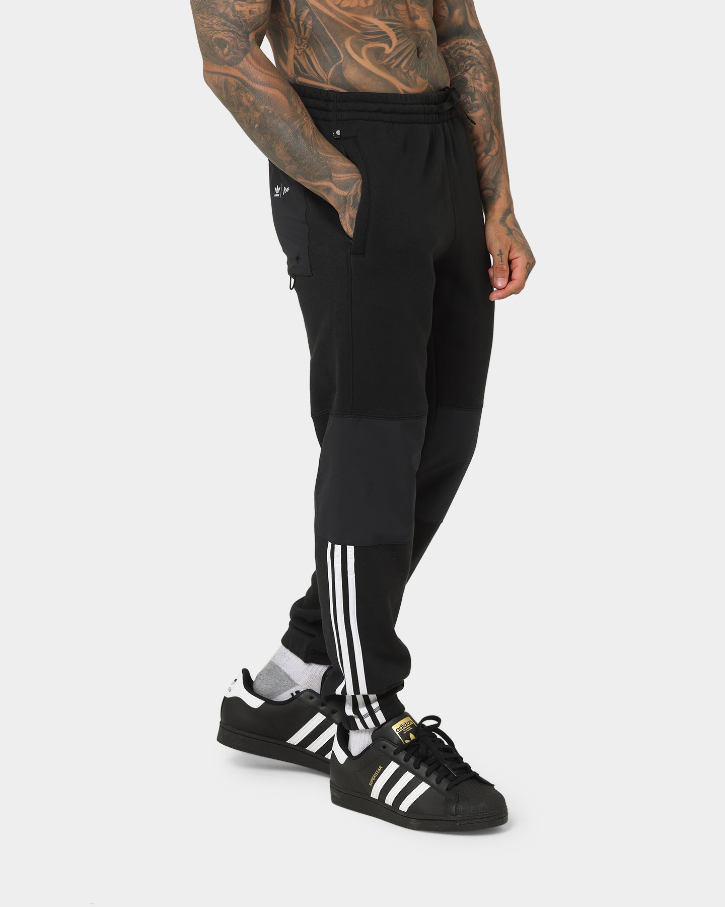 Adidas Parley Recycled Ocean Plastic Training Pants for Men - Black - Gym Workout & Running Comfort