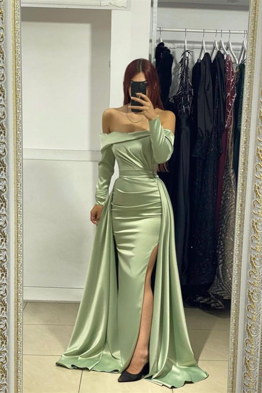 Elegant Off Shoulder Mermaid Evening Dresses for Women - Perfect for Prom, Wedding & Special Occasions