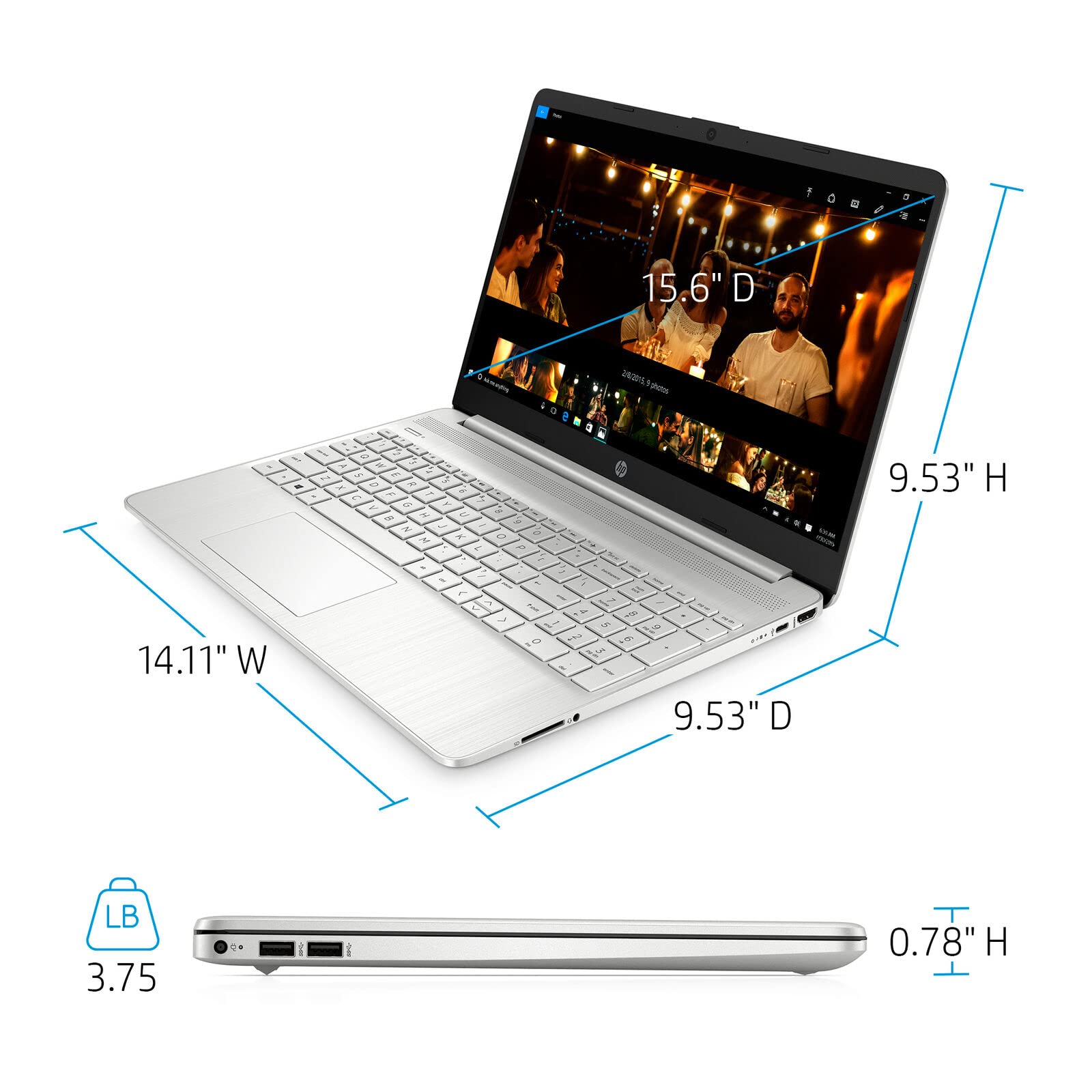 HP 15.6