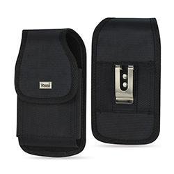 Zebra TC25 Vertical Canvas Case with Hook & Loop Closure - Belt Clip & Loop for Secure Attachment - Durable Protection for Handheld Computers - Perfect for Warehouse, Retail & Logistics Use