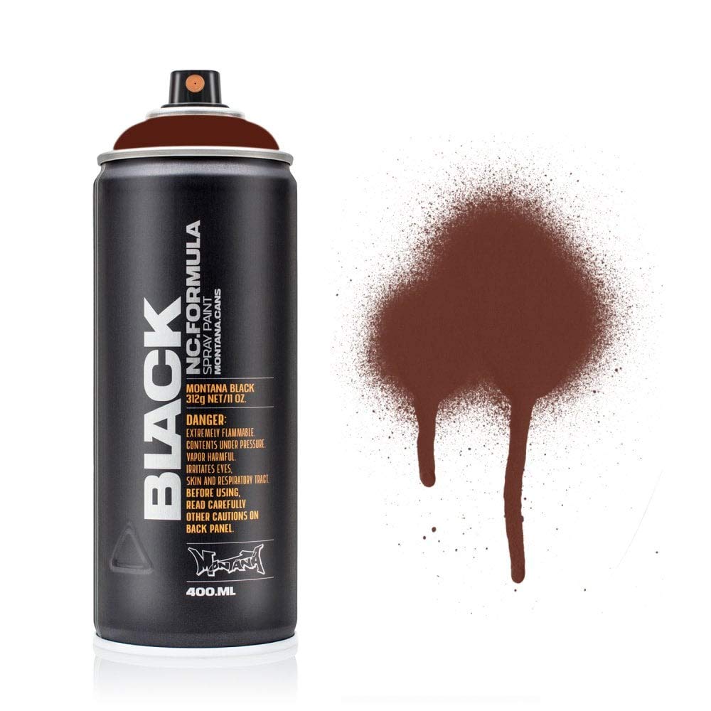 Montana Black High-Pressure Spray Paint 400ml - Maroon for Graffiti & DIY Projects