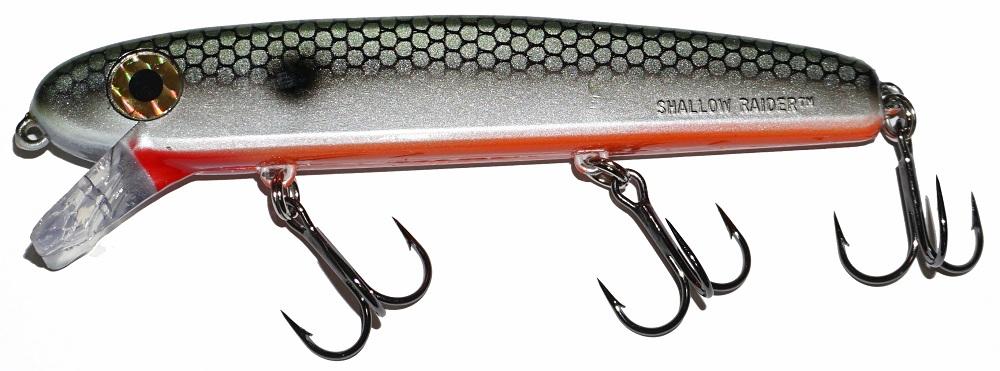 Bucher 5 Shallow Raider Crankbait Fishing Lure - Topwater Bass Bait for Freshwater & Saltwater - Perfect for Shallow Water Fishing, Casting, and Trolling