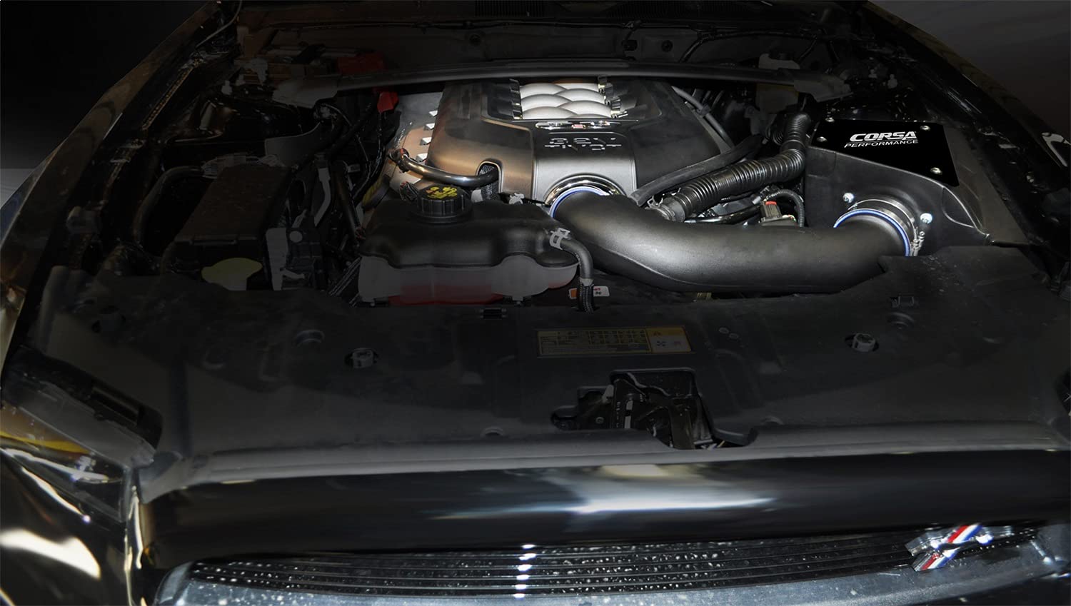 CORSA 49750 High Performance Closed Box Cold Air Intake System - Improves Engine Power & Fuel Efficiency for Cars, Trucks & SUVs - Perfect for Racing & Off-Road Adventures