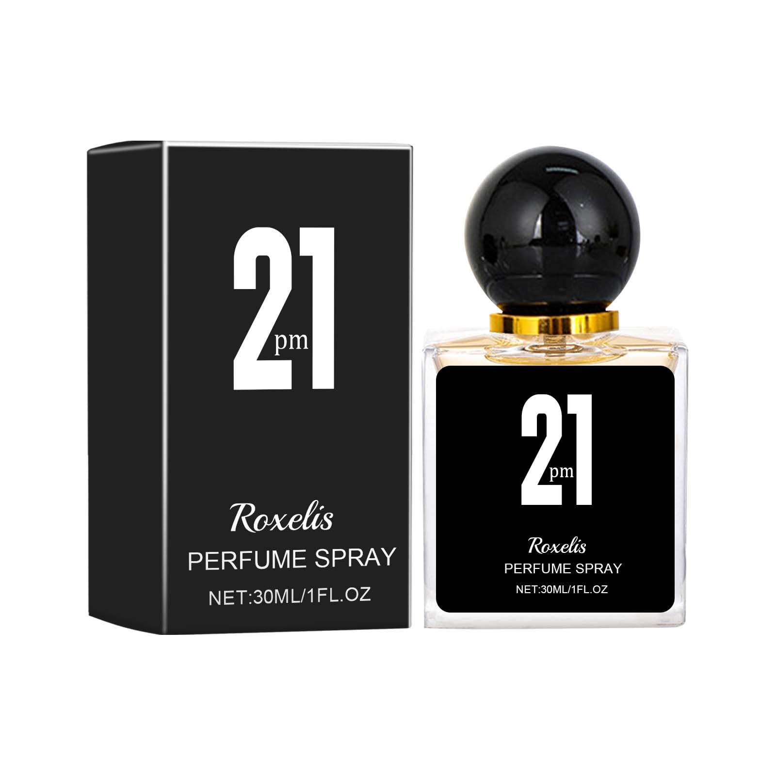 Premium Long-Lasting Men's Cologne - Fresh & Romantic Fragrance for Dating & Special Occasions - 30ml Refillable Perfume Spray for Wrist & Neck - Perfect for Gifts, Night Out & Office Wear (Black, One Size)