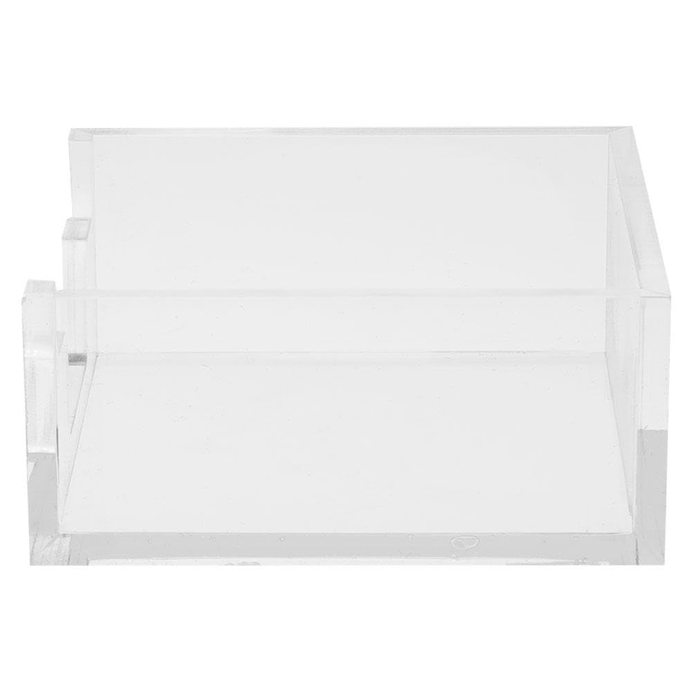 Dohobby Clear Acrylic Sticky Note Holder - Memo Pad Dispenser & Organizer for Office, Home, School - Perfect for Desk Organization, Productivity Tools, and Note-Taking Accessories