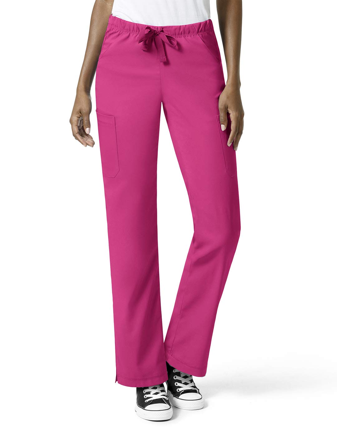 WonderWink Women's Comfortable Full Elastic Straight Leg Scrub Pants - Perfect for Nurses, Doctors & Healthcare Professionals