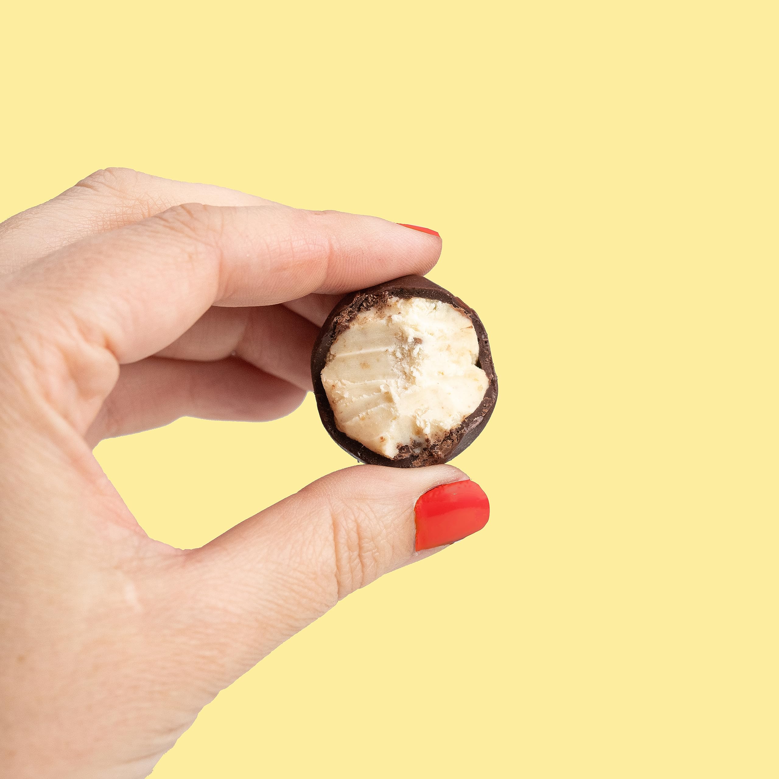 Carnegie Deli Chocolate Covered Cheesecake Bites - Gourmet Dessert Snacks, 6 Oz Pack of 8 (80 Bites) | Perfect for Parties, Gifts & Sweet Cravings