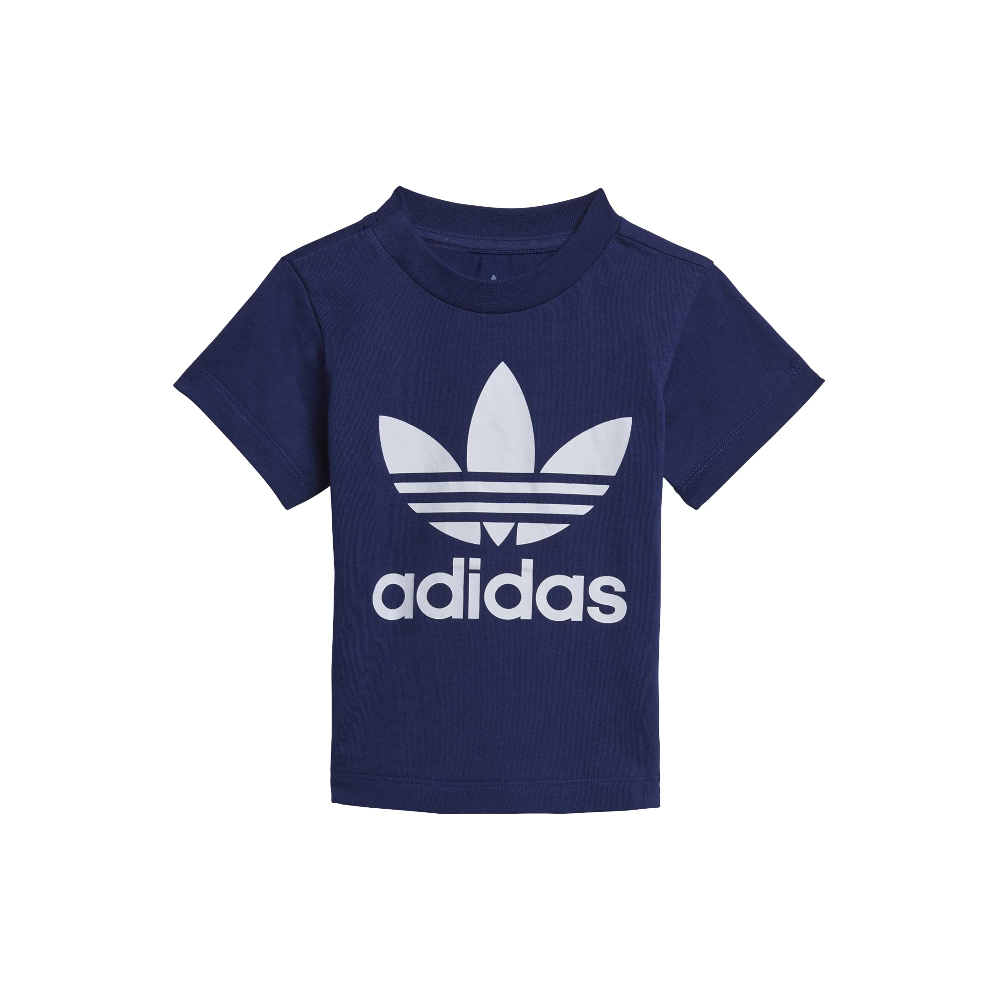 Adidas Originals Baby Boys' Trefoil Tee - Soft Cotton Short Sleeve Shirt for Toddlers | Perfect for Playdates, Daycare & Casual Outings