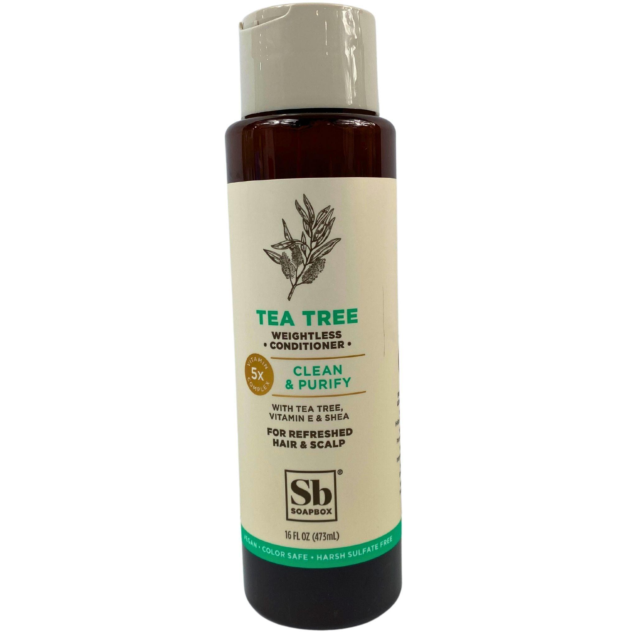 Tea Tree Weightless Conditioner for Clean & Purified Hair - 16OZ (80 Pcs Bulk) - Ideal for Salon, Spa & Home Hair Care Routine