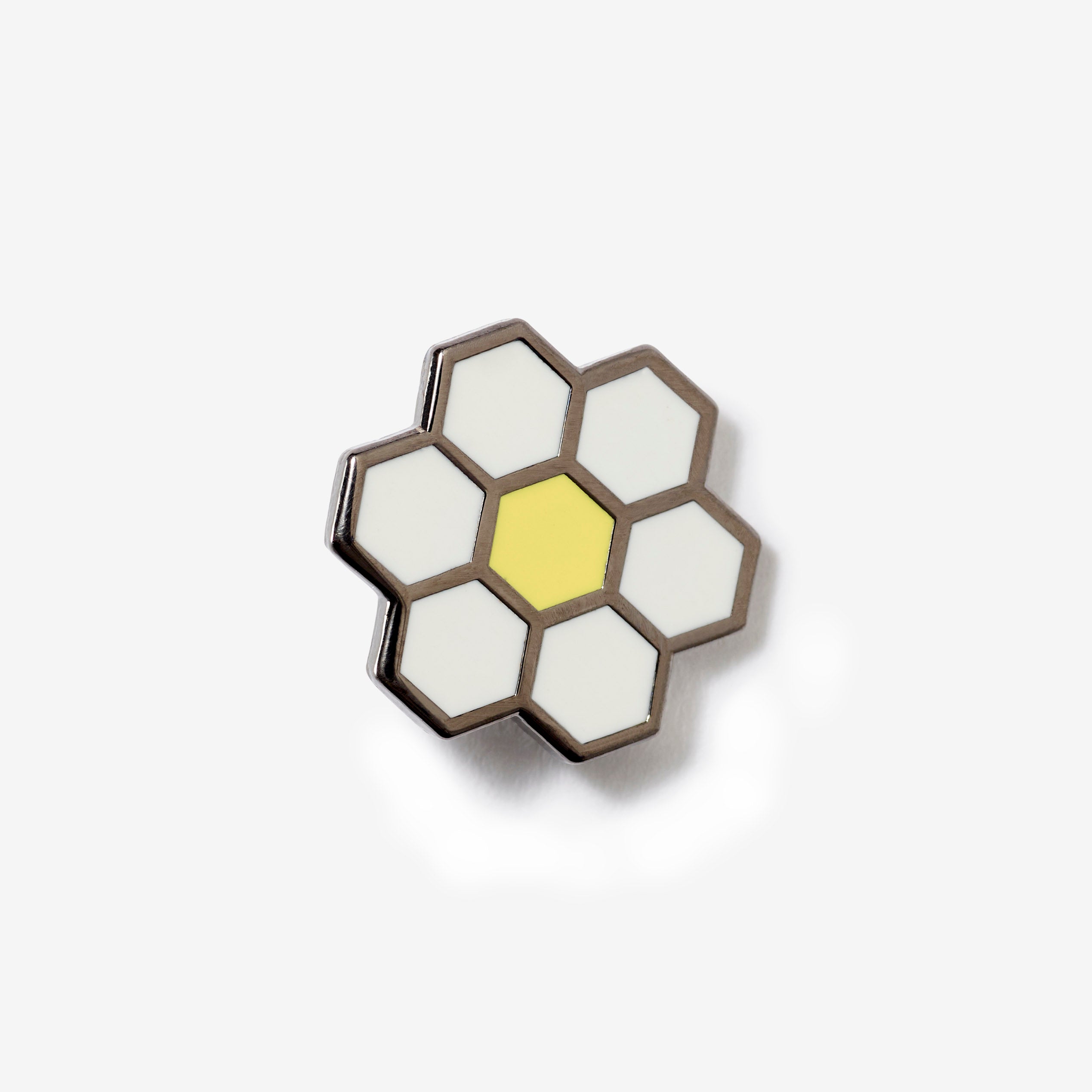 Spelling Bee Honeycomb Enamel Pin - Cute Bee Lapel Pin for Backpacks, Jackets & Gifts - Perfect for Teachers, Students & Spelling Bee Fans