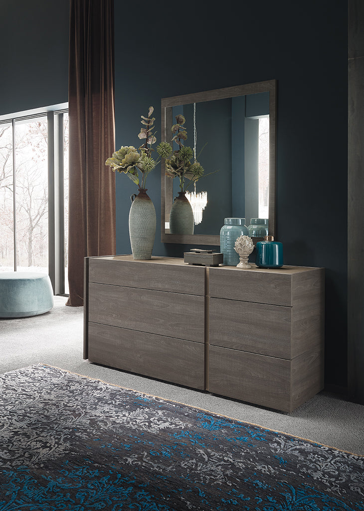 ALF NIZZA Luxury Bedroom Furniture Set - Modern Bed Frame, Nightstand & Dresser Collection for Master Bedroom Decor | Perfect for Home, Apartment & Guest Room