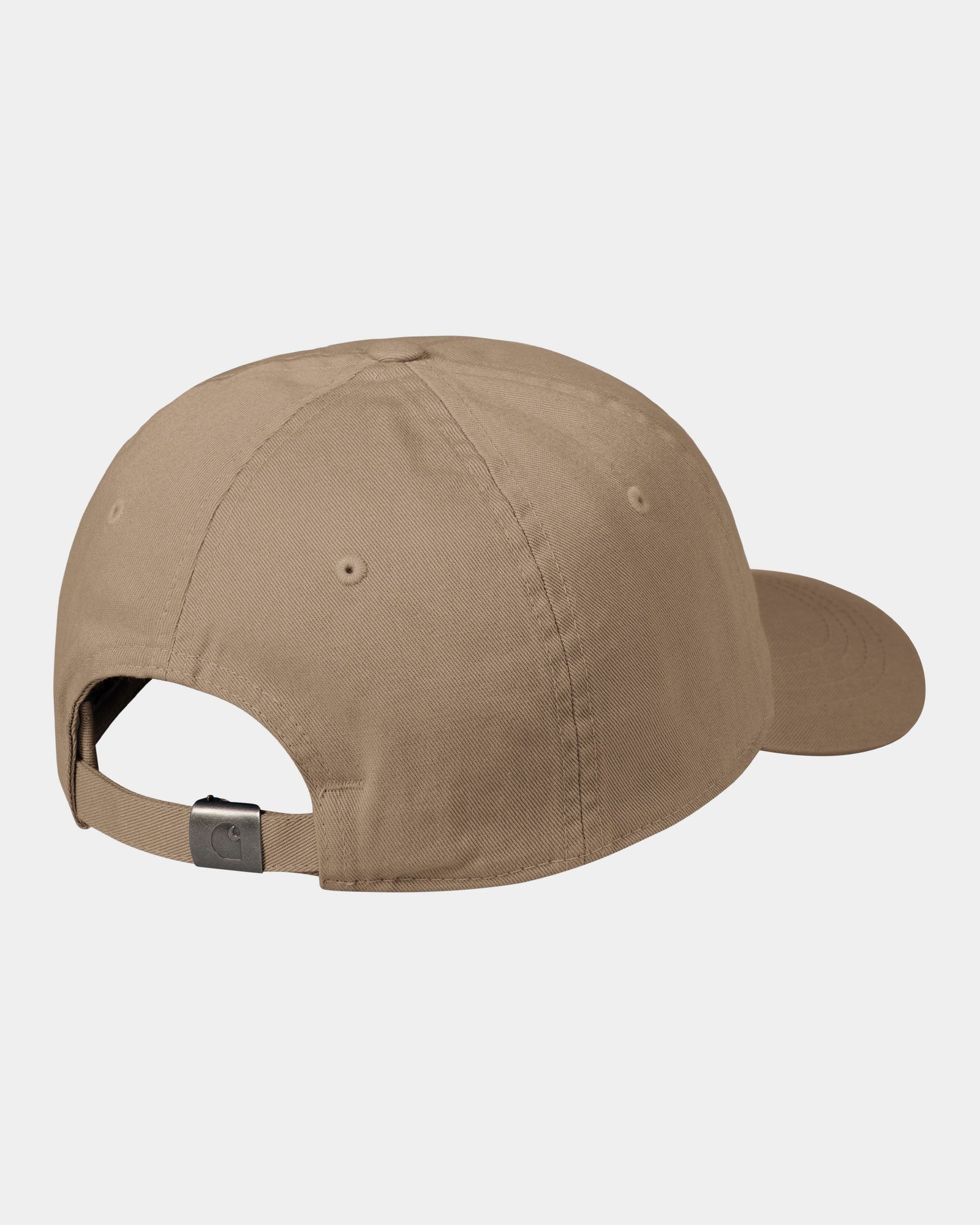 Madison Logo Cap - Premium Leather Adjustable Baseball Hat for Men & Women - White - Perfect for Outdoor Sports, Casual Wear & Fashion Accessories