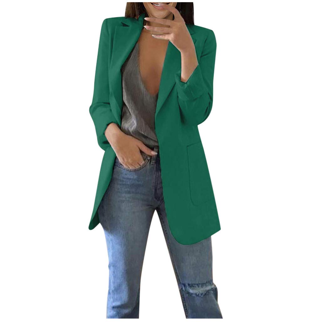 Women's Long Sleeve Office Jacket Cardigan - Winter & Autumn Coat for Workwear & Business Suits | Perfect for Office, Business Meetings & Formal Occasions