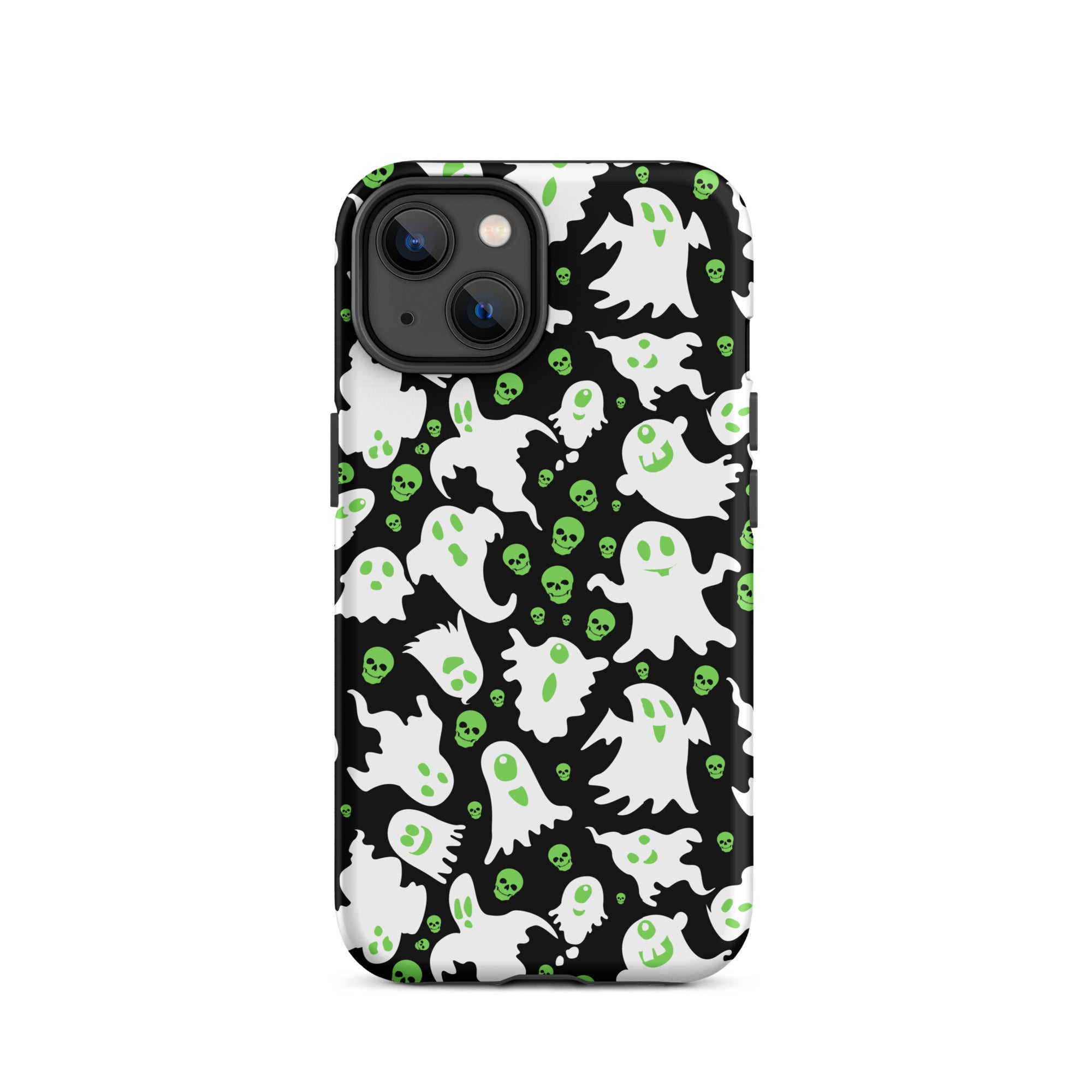 Premium Spooky Specter iPhone Case - Durable & Stylish Ghost Design for iPhone 14/13/12/11 Pro Max - Perfect for Halloween, Cosplay & Themed Parties