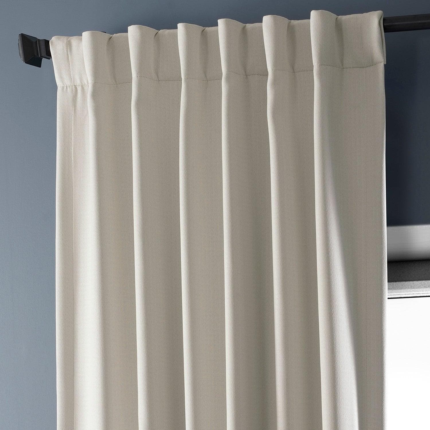Blackout Curtains with Birch Texture - Faux Linen Window Drapes for Bedroom & Living Room - Light Blocking Thermal Insulated Panels for Better Sleep & Energy Efficiency