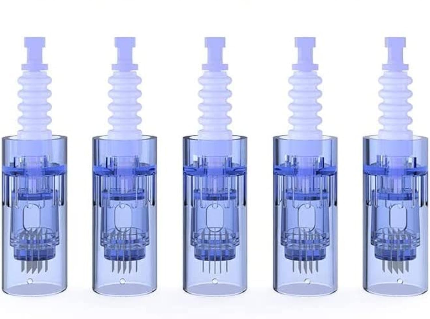 5-Piece 36-Pin Derma Doctor Pen Ultima A6 Cartridges - Disposable Needle Replacement Parts for Microblading & Tattoo - Professional Tattoo Artist Supplies for Eyebrow & Permanent Makeup