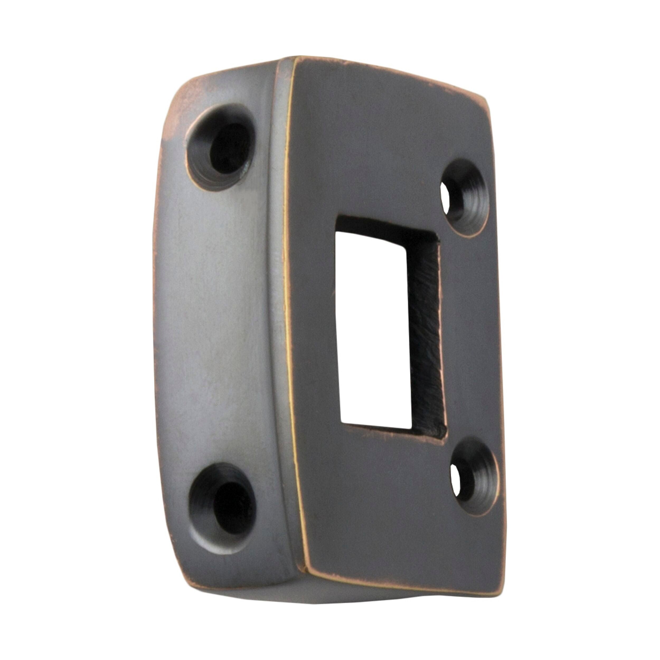 Vintage Copper Screen Door Latch Box Keeper - 43mm x 28mm (HxW) - Durable Hardware for Home, Shed & Patio Doors - Antique Style Door Lock for Enhanced Security & Classic Charm