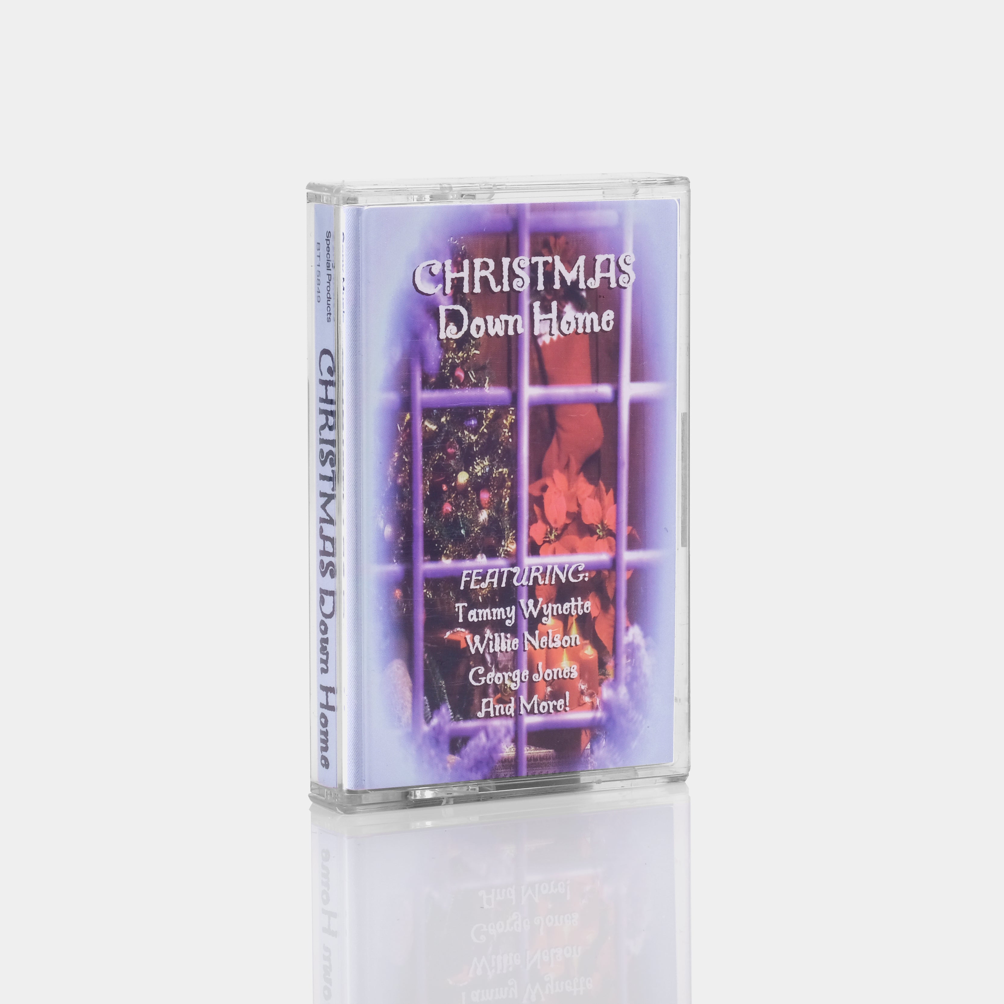 Vintage Christmas Down Home Cassette Tape - Classic Holiday Music for Festive Decorations & Nostalgic Gift Giving