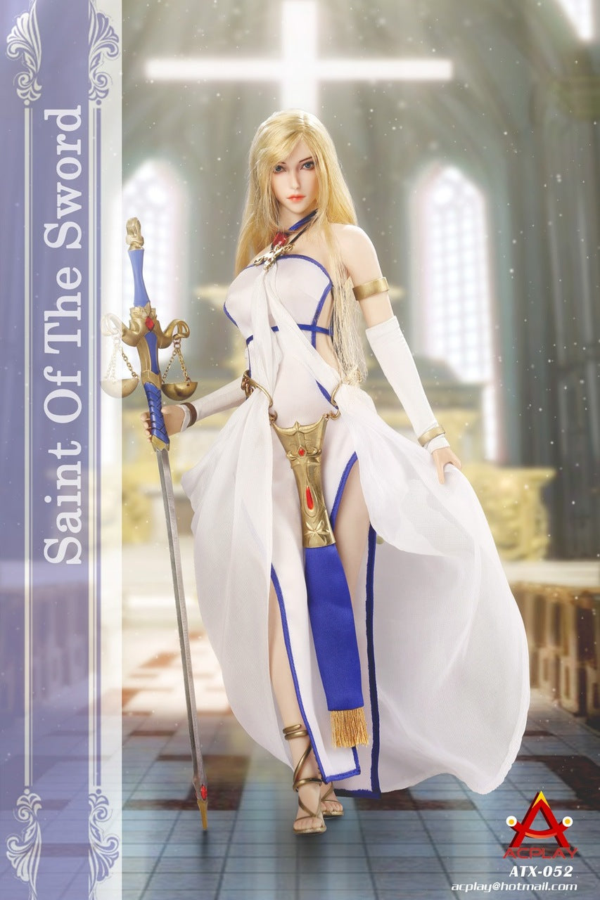 ACPLAY 1/6 Scale ATX 052 Gnome Killer Saint Of The Sword (Sword Maiden) Collectible Action Figure - Perfect for Anime Fans, Model Display & Gift Giving