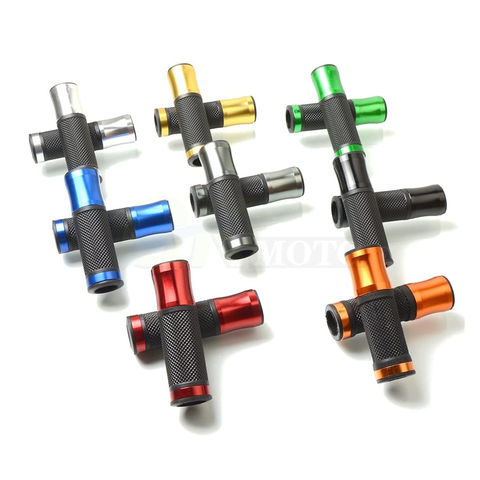 Premium Motorcycle Handlebar Grips - 7/8