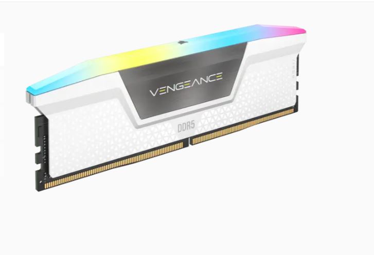 Corsair VENGEANCE RGB 32GB (2x16GB) DDR5 5200MHz C40 Desktop Memory Kit - High Performance Gaming RAM for PC Builds & Content Creation