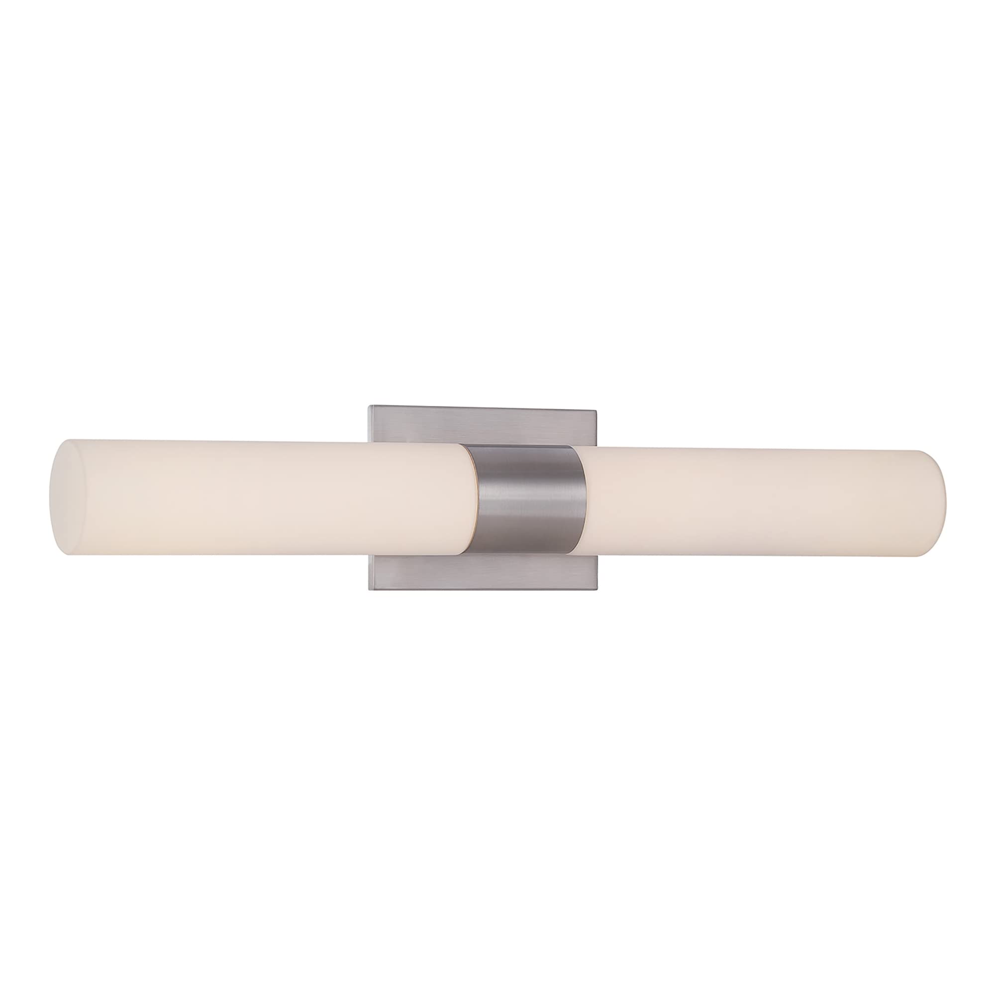 WAC Lighting dweLED Elementum 22 Inch LED Bathroom Vanity Light or Wall Sconce, 3500K Warm White, Brushed Nickel Finish - Perfect for Modern Bathrooms, Powder Rooms, and Spa-Like Vanity Areas