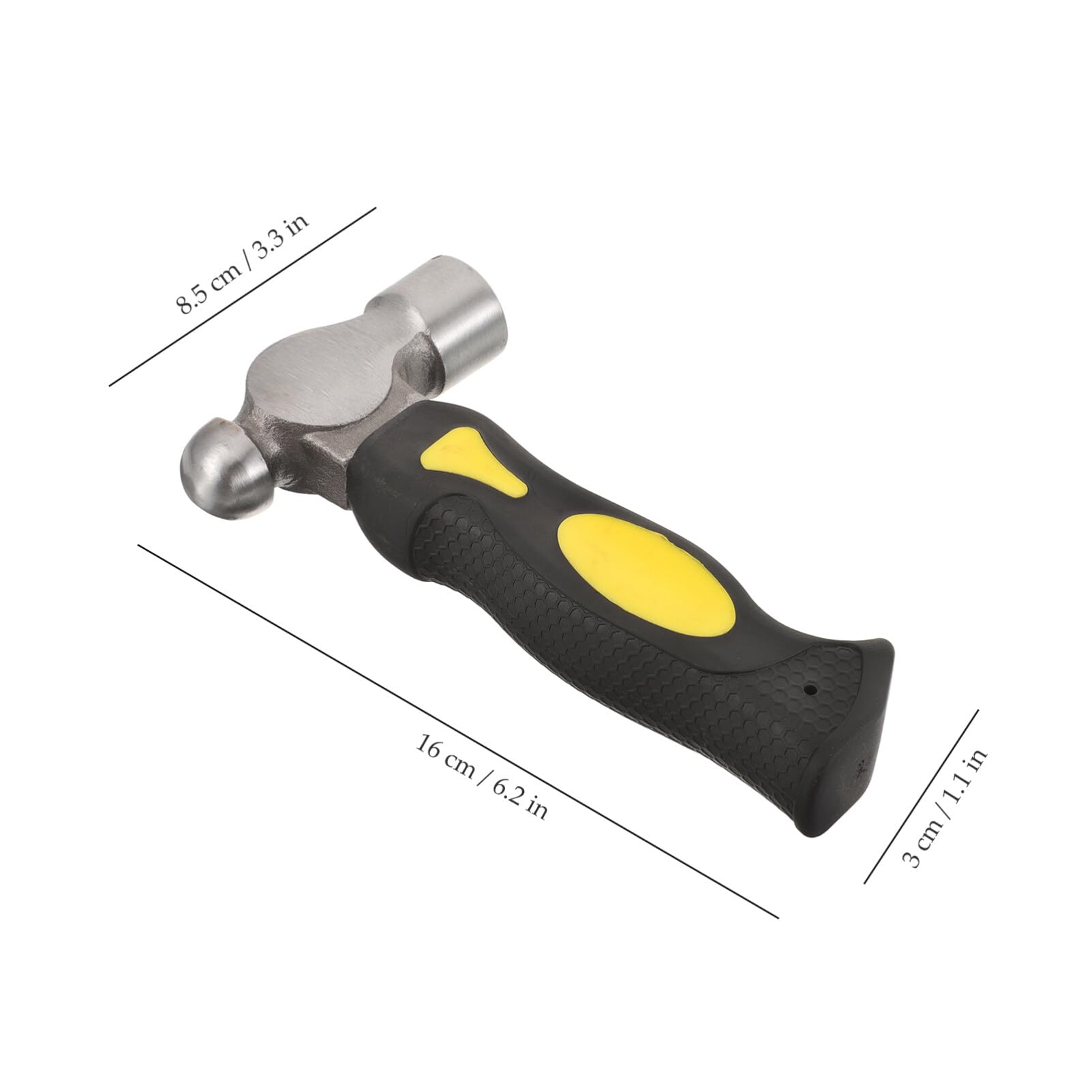 SEWACC Mini Ball Hammer - Jewelry Making Tool for Women, Small Steel Stamping Hammer, Multi-Purpose Home Tool, DIY Craft Accessories | Perfect for Metal Stamping, Jewelry Repair & Household Projects