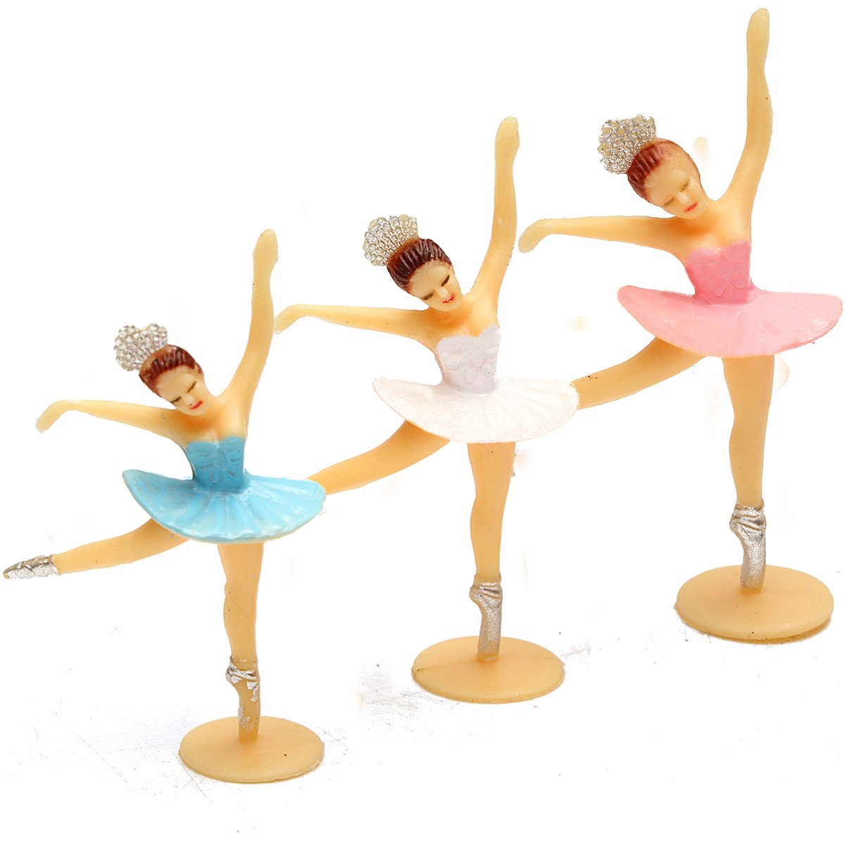 12PCS Pink Ballerina Baby Shower Decorations - Elegant Dancing Party Favors for Girls, Baby Gifts & Nursery Room Decor - Perfect for Birthday Parties, Bridal Showers & Themed Events