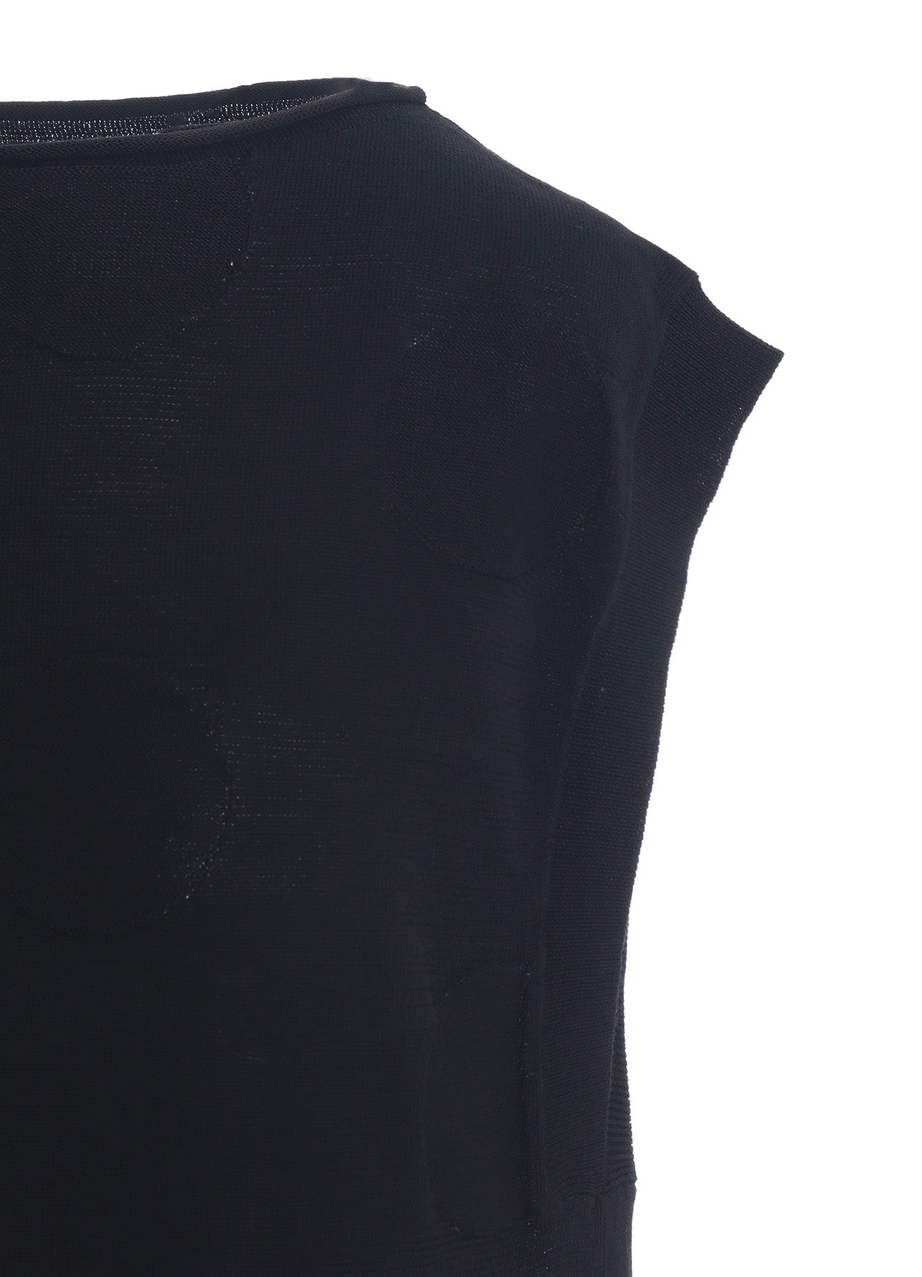 CAC KNIT DOT VEST for Women - Stylish Knitted Vest with Dots Pattern - Perfect for Layering, Office Wear & Casual Outfits