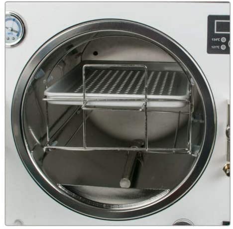 18L Stainless Steel Autoclave Steam Sterilizer - High Temperature Medical Equipment for Dental, Tattoo & Lab Use (Model E218)