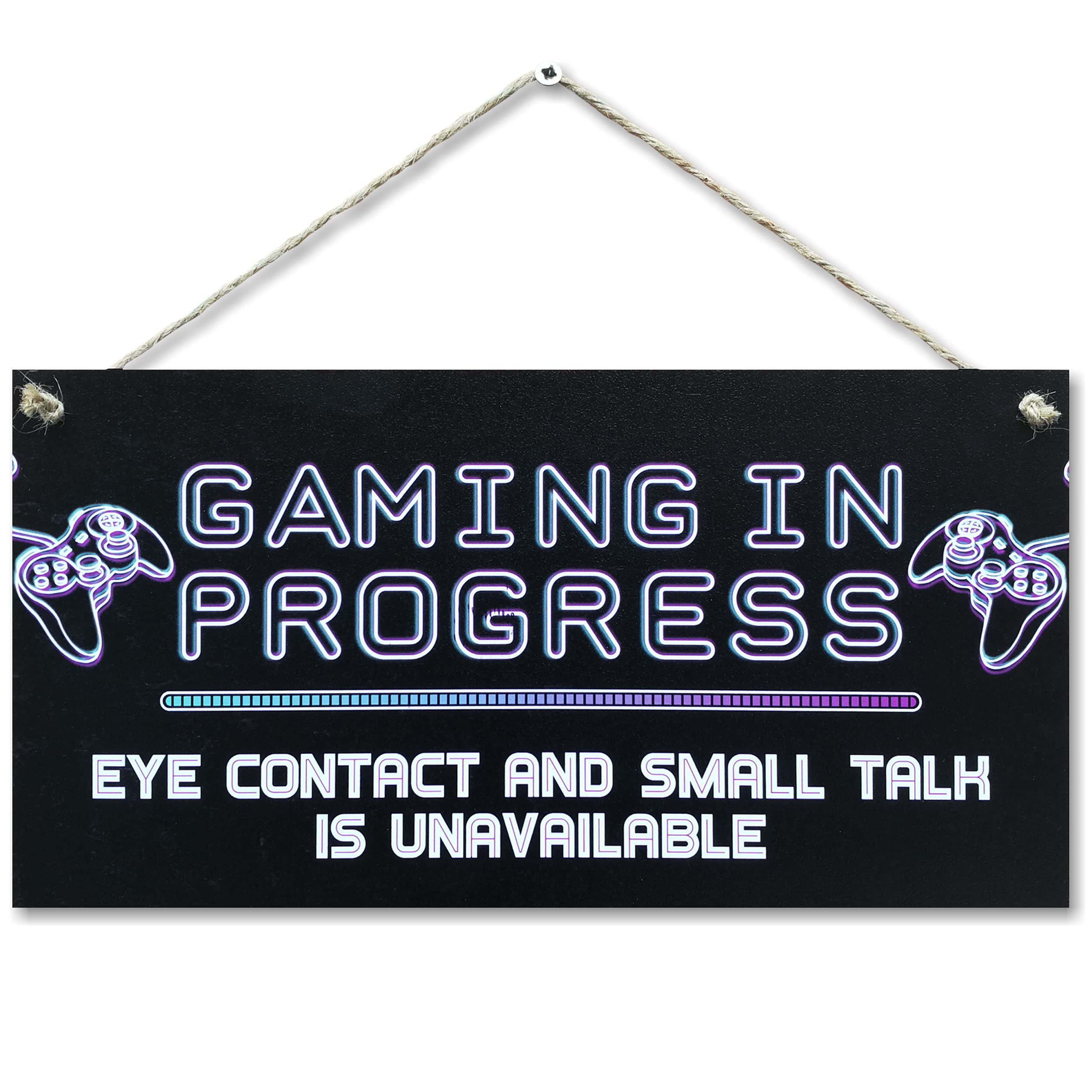 CARISPIBET Gaming in Progress Sign - 6