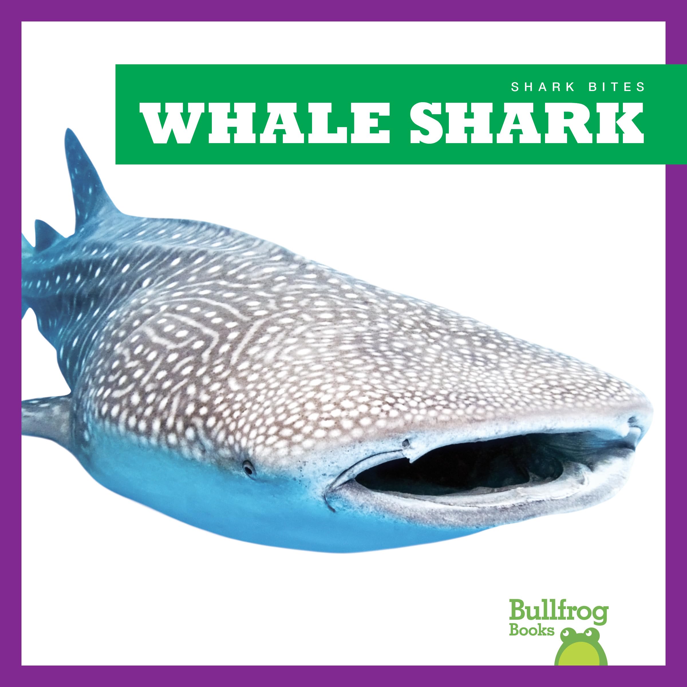 Whale Shark Book for Kids - Bullfrog Books: Shark Bites Series - Educational Marine Life Reading for Classroom & Home Learning