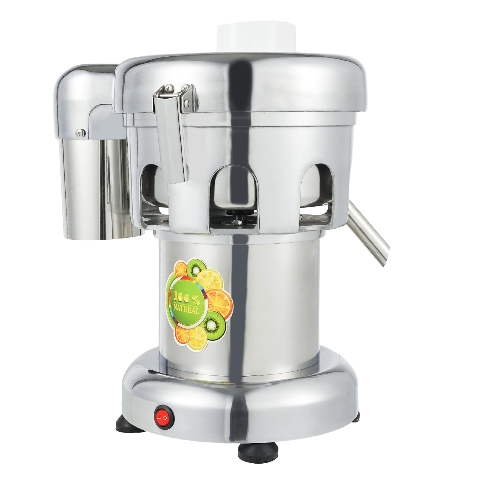 Commercial Juice Extractor Machine - 370W Electric Fruit & Vegetable Juicer with Stainless Steel Construction, 2800 RPM Centrifugal Press for Fast Juicing | Perfect for Restaurants, Juice Bars & Healthy Home Kitchens