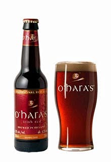 O'Hara's Irish Red Beer - 6 Pack (6 x 33cl) - Malt, Caramel & Hops Flavor - Authentic Irish Craft Beer - Perfect for Pubs, Parties & St. Patrick's Day Celebrations