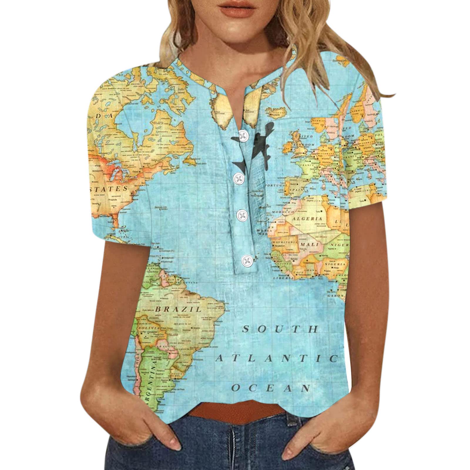 Women's Off Shoulder Graphic Print T-Shirt - Short Sleeve Letter Tee Top for Casual Wear, Summer Outfits & Street Style Fashion