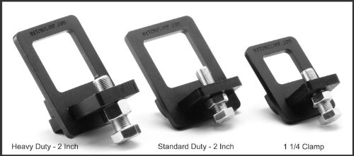 Heavy Duty 2 Inch Hitch Clamp - USA Made Anti-Rattle Receiver Tightener for Trucks & Trailers - Secure Towing Accessories for Hauling, Off-Roading & Camping