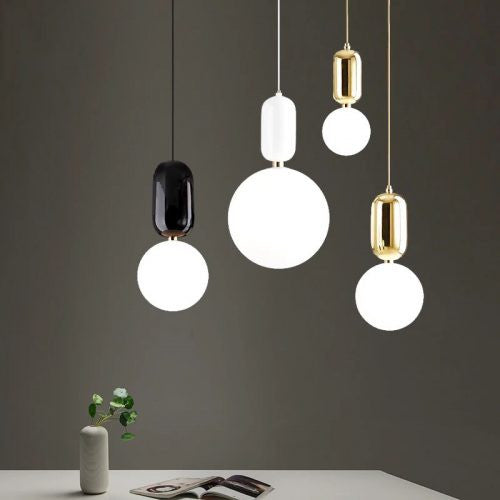 Blake Pendant Light - Modern Hanging Ceiling Lamp for Kitchen Island, Dining Room & Bedroom Lighting