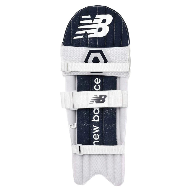 New Balance DC 300 Junior Batting Pads - Youth Cricket Protective Gear for Baseball & Softball Practice - Lightweight Leg Guards for Safe Sports Training