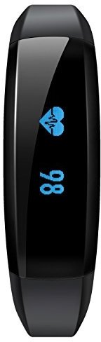 Cubot V3 Smartwatch with Bluetooth - Fitness Tracker, Heart Rate Monitor, IP68 Waterproof, Sleep Tracking - Black Wristband for Men & Women | Perfect for Running, Swimming & Daily Activity Tracking