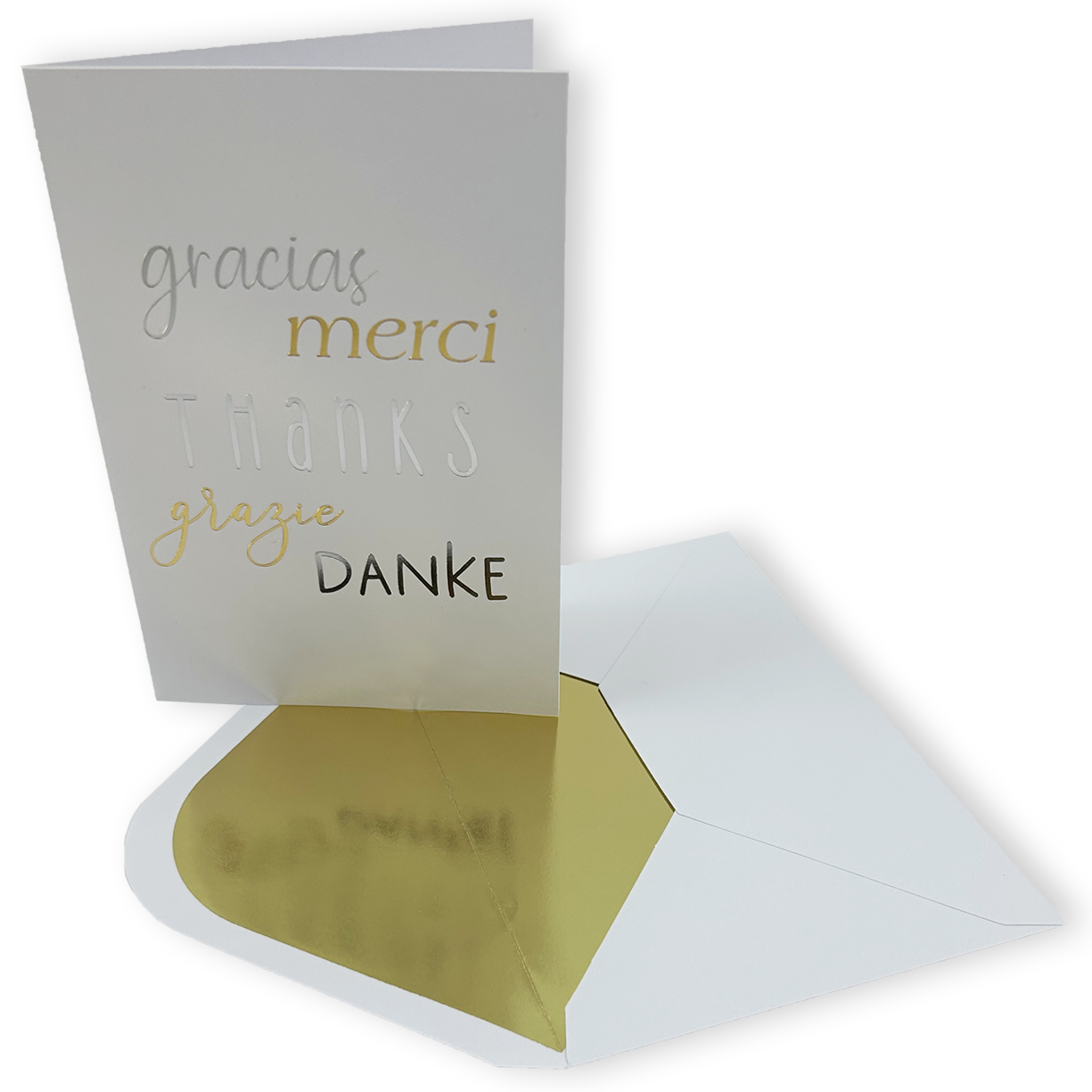 Elegant Around The World Thank You Note Cards - Set of 20 Blank Greeting Cards with Envelopes - Perfect for Weddings, Birthdays, and Appreciation Gifts