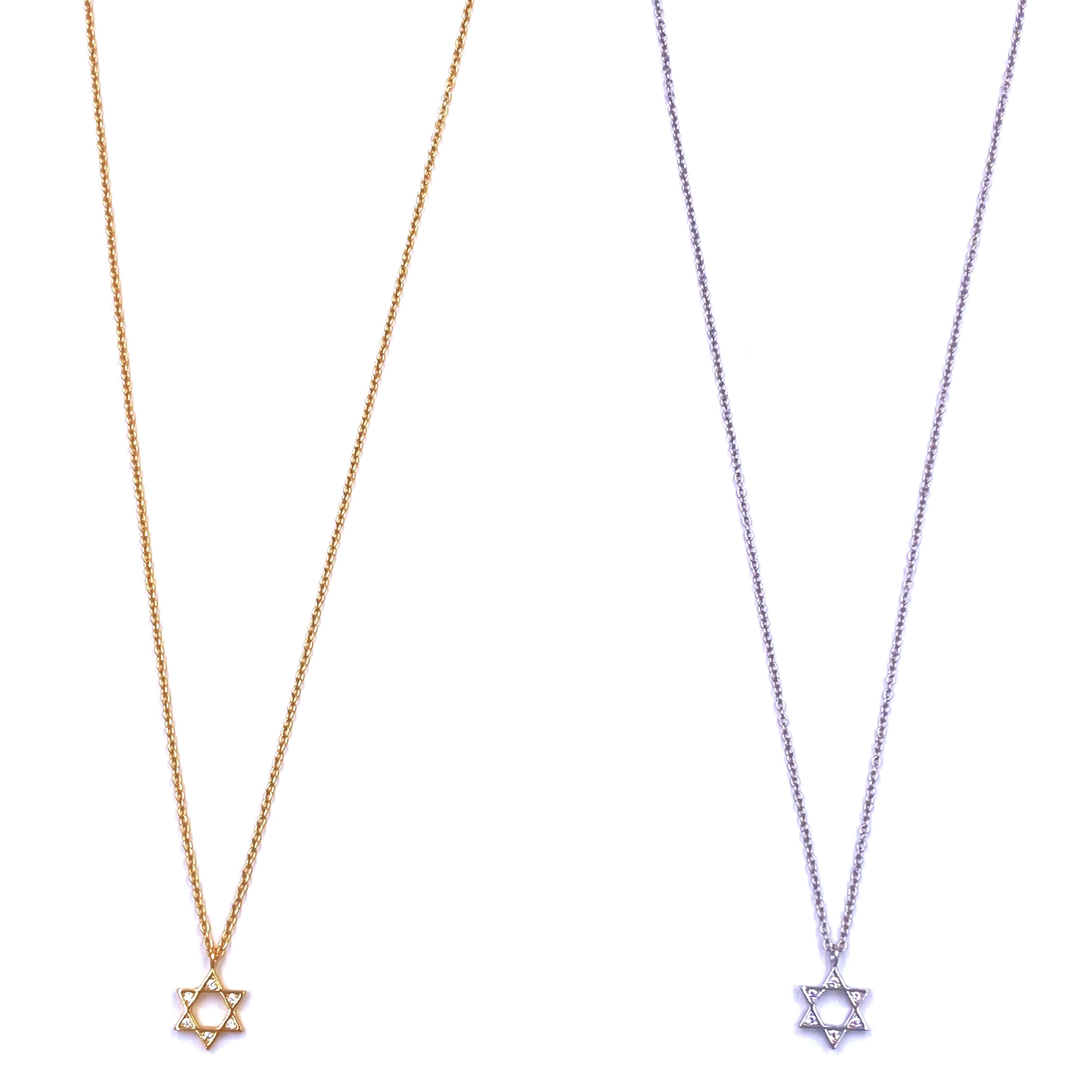 Ashley Gold Sterling Silver Floating CZ Star Necklace - Elegant 925 Silver Pendant Jewelry for Women - Perfect for Date Night, Anniversary Gifts & Everyday Wear