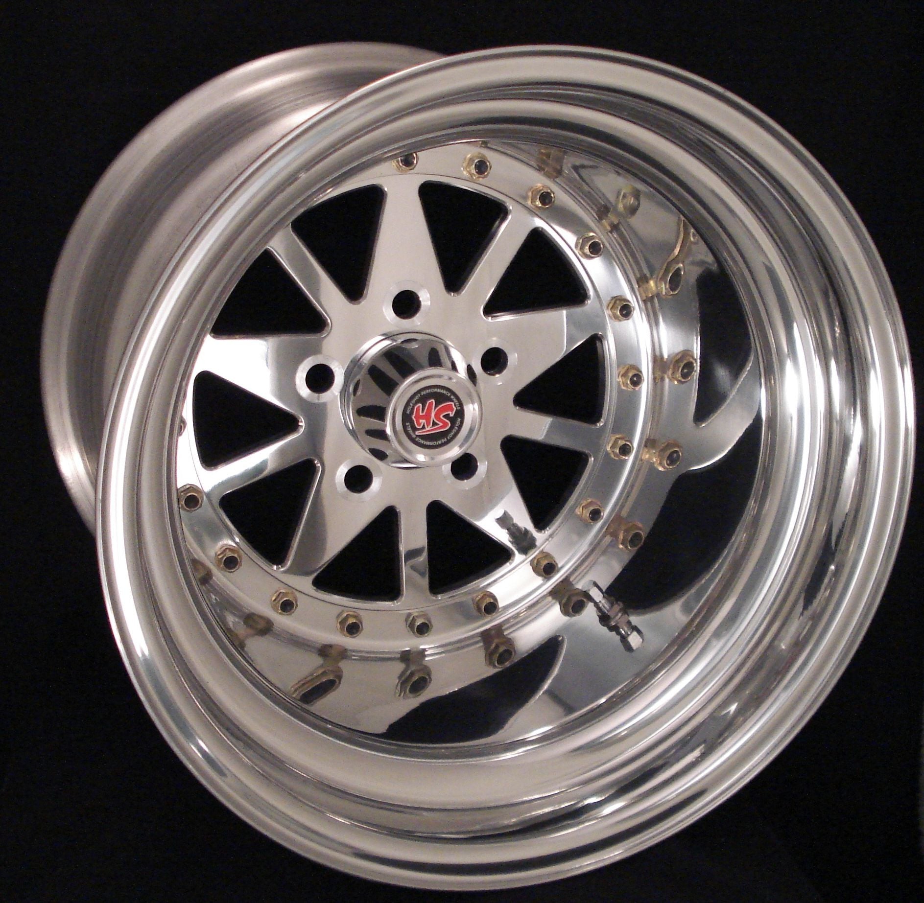 15 Superstar 3-Piece Wheel Set - High Performance Alloy Rims for Cars, Trucks & SUVs - Perfect for Off-Roading, Racing & Custom Vehicle Upgrades