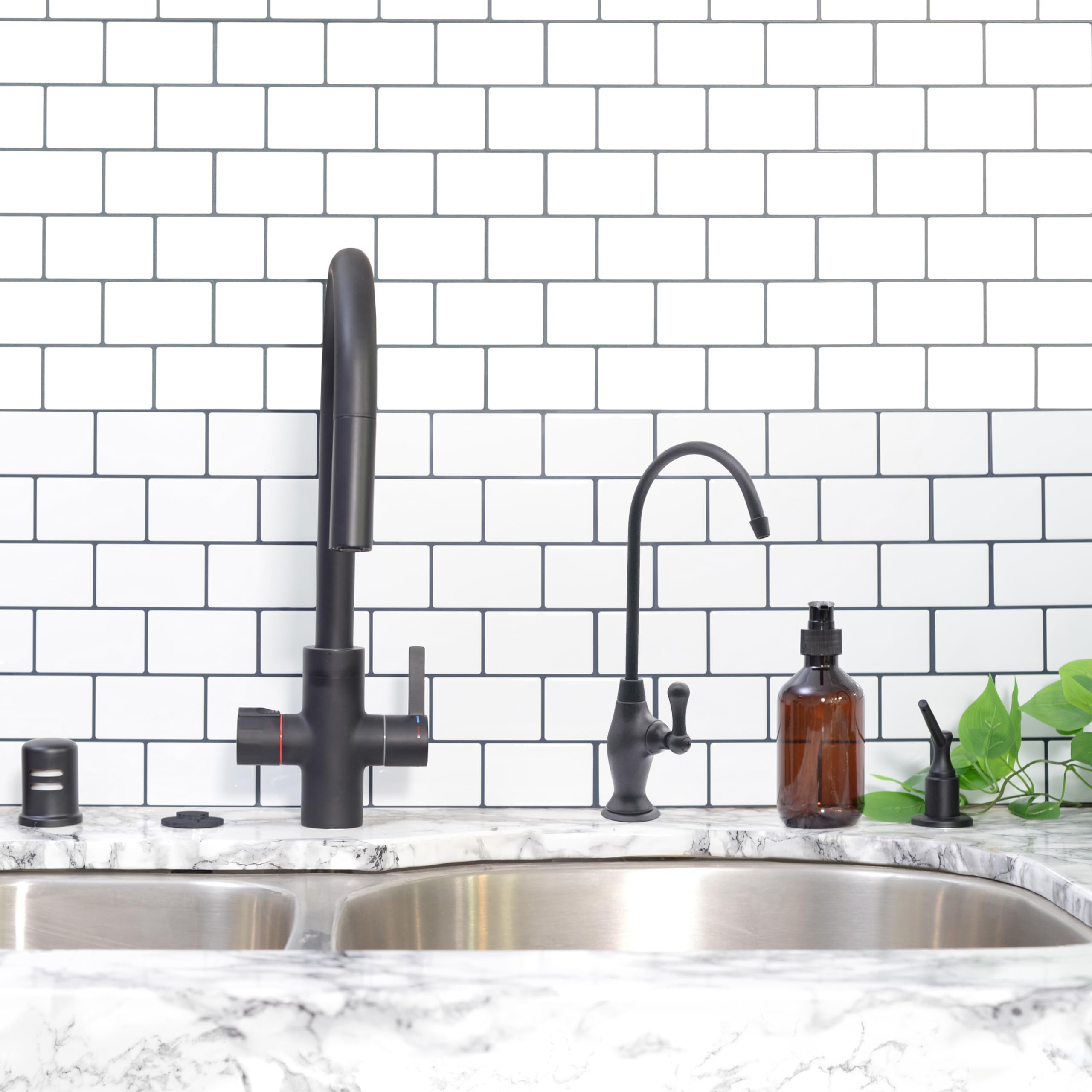 Westbrass D2033-NL-12 10-Inch Classic Single Lever Cold Water Dispenser Faucet - Oil Rubbed Bronze Finish - 1-Pack - Perfect for Kitchen Sinks, Bar Carts & Office Water Coolers
