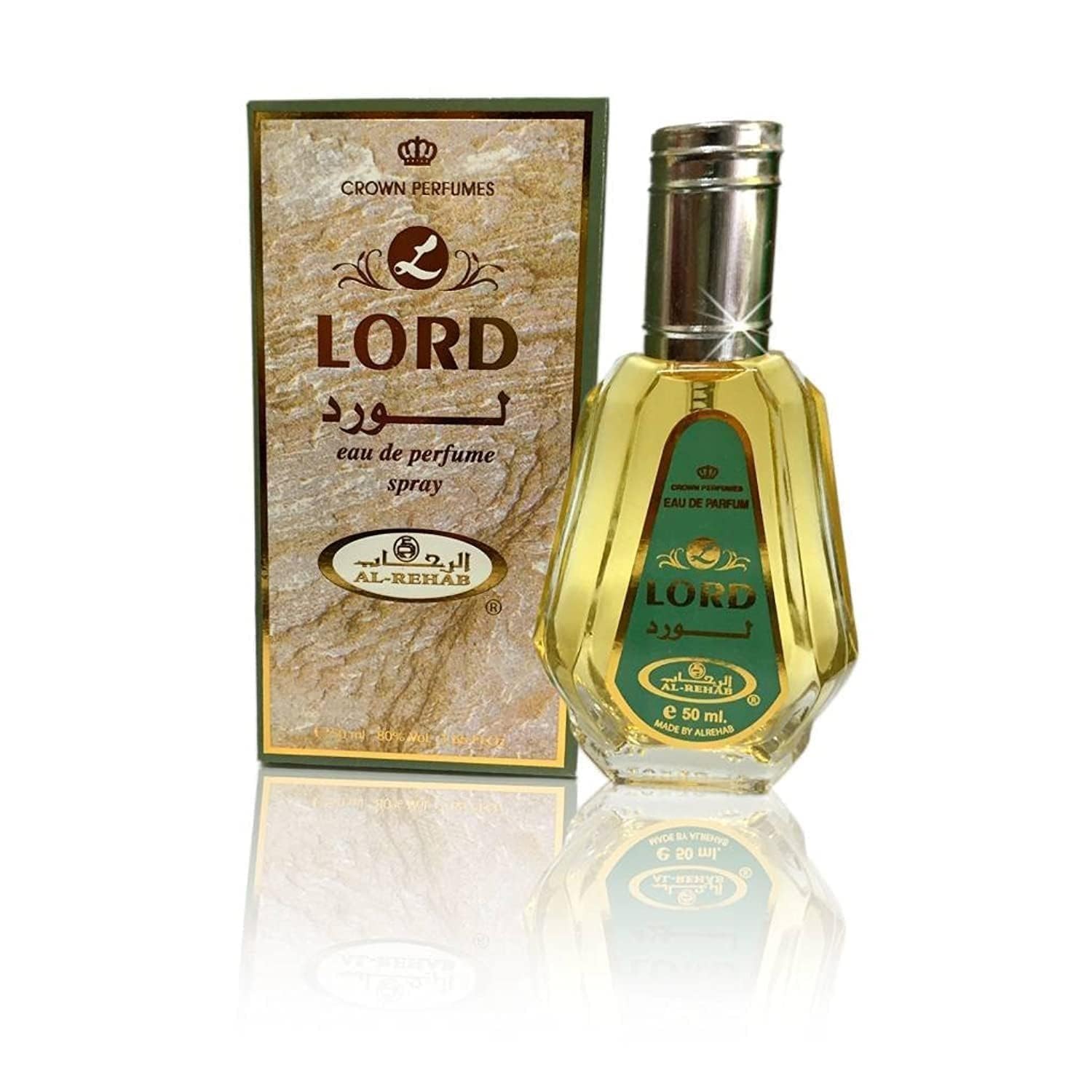 Lord Fresh Eau De Parfum for Men & Women - 50ml Unisex Perfume by Crown Perfumes | Long-Lasting Fragrance for Date Night, Office & Special Occasions
