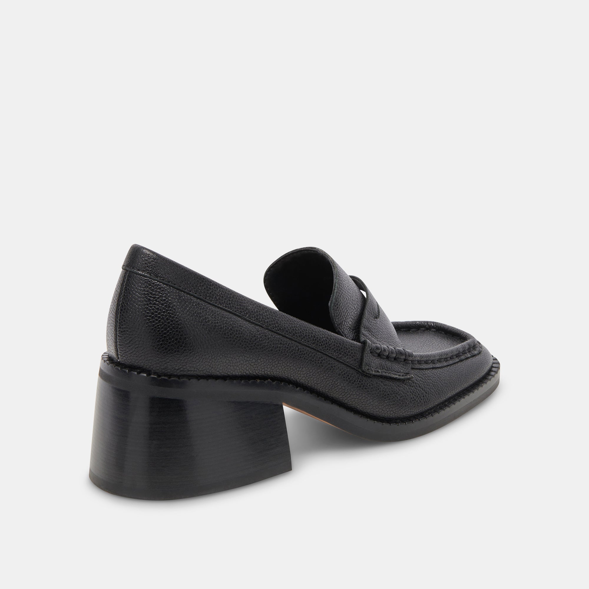 TALIE Loafers for Men & Women - Onyx Black Embossed Leather Slip-On Shoes - Comfortable & Stylish for Office, Casual & Formal Wear